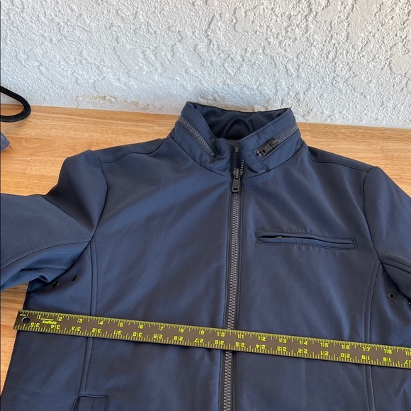 Kenneth Cole Men's Dark Blue Trench Coat - Picture 12 of 15